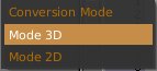 Conversion Mode